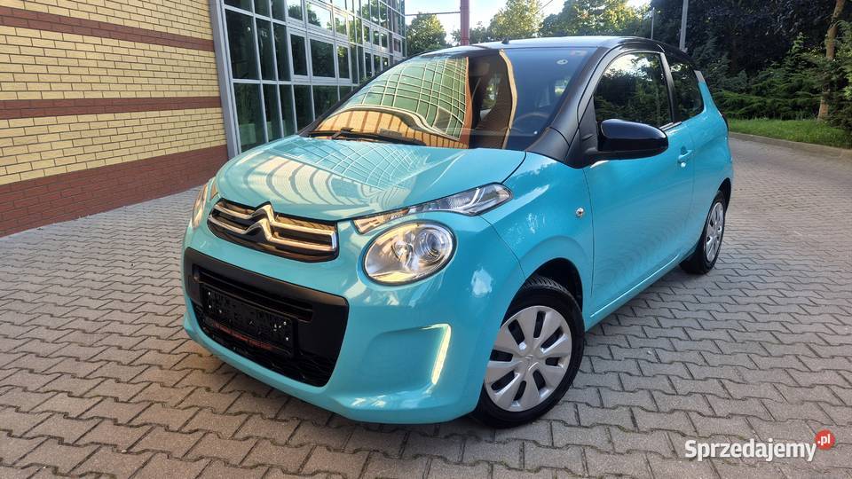 Citroen C1 Klima Czarny Dach 1 Właściciel Silnik nieuszkodzony