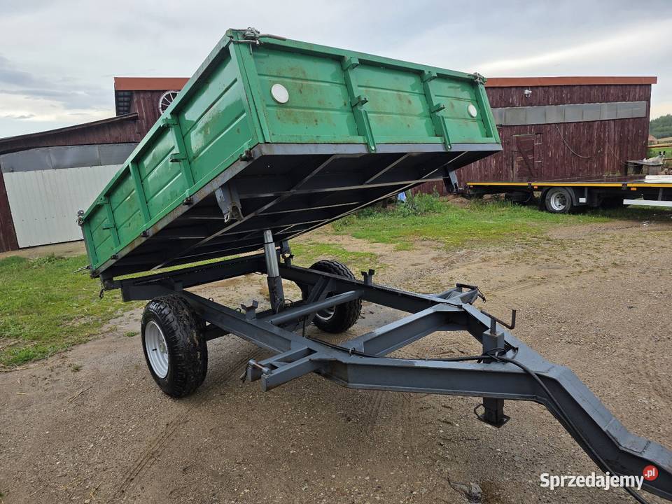 Przyczepa wywrotka 3 strony Rutki-Kossaki