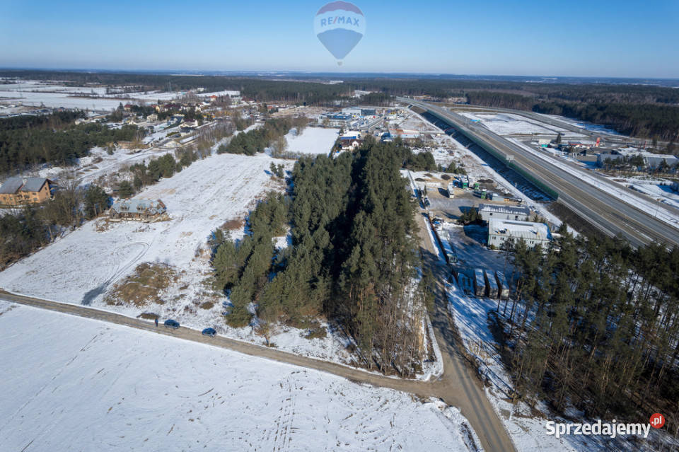 Inwestycyjne 157 ha węźle A2 Siedlce Zachód Grunty i działki Gręzów