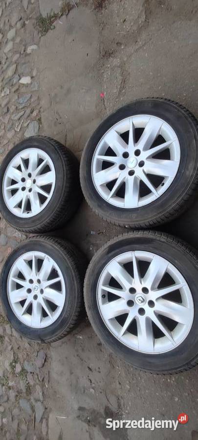 17 5x108 et50 7j RENAULT komplet felg Trzebnica