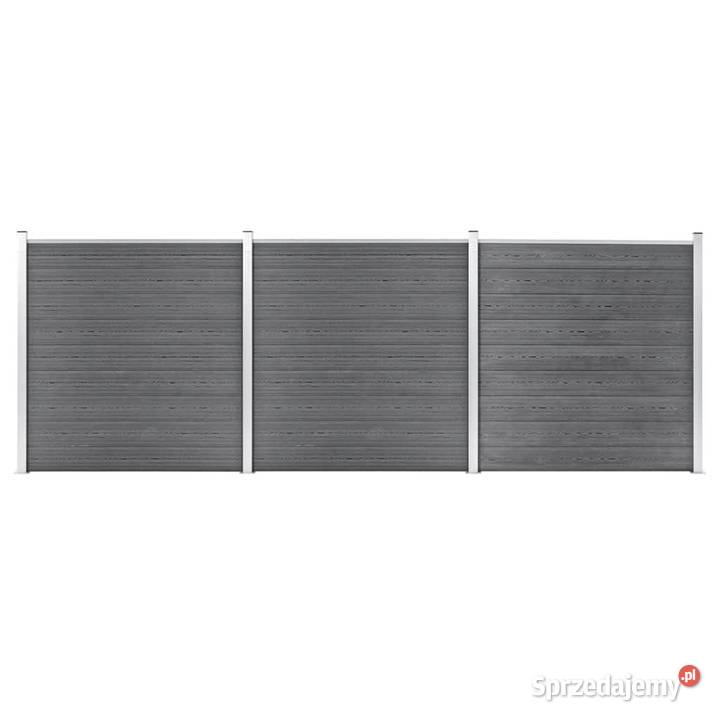 vidaXL Ogrodzenie do ogrodu WPC 526 x 186 Pozostałe Warszawa