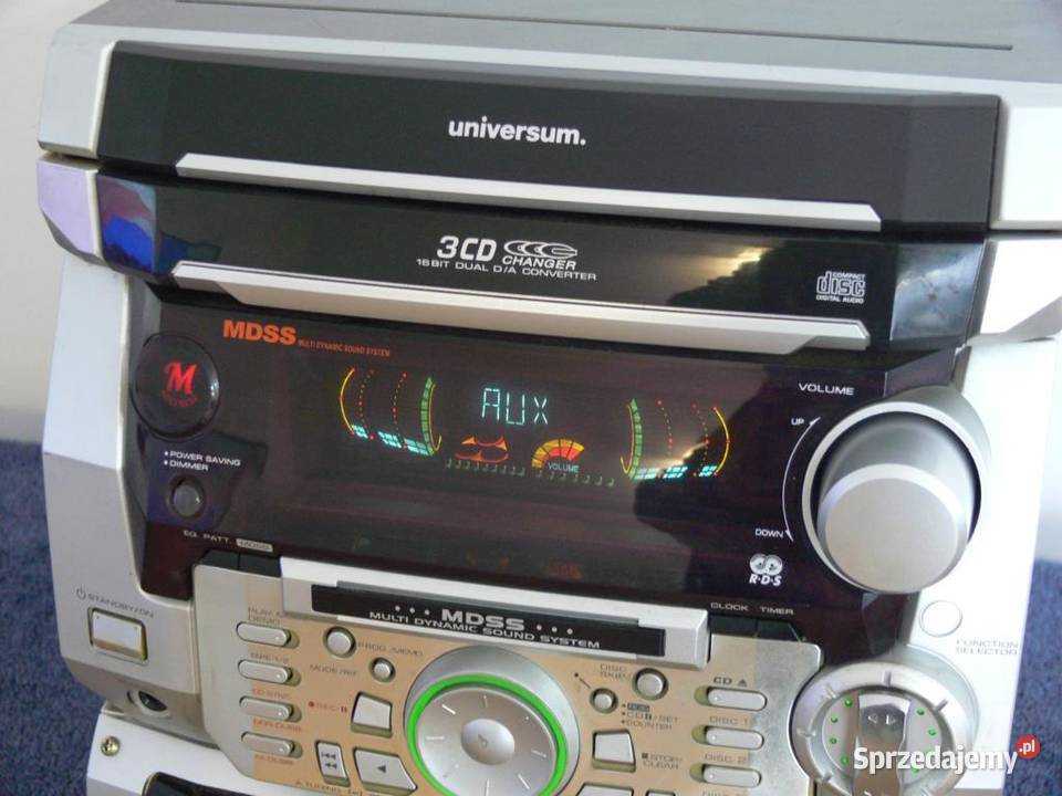 Wieża Universum mocna AUX RDS 190 wat WYSYŁKA Jasło