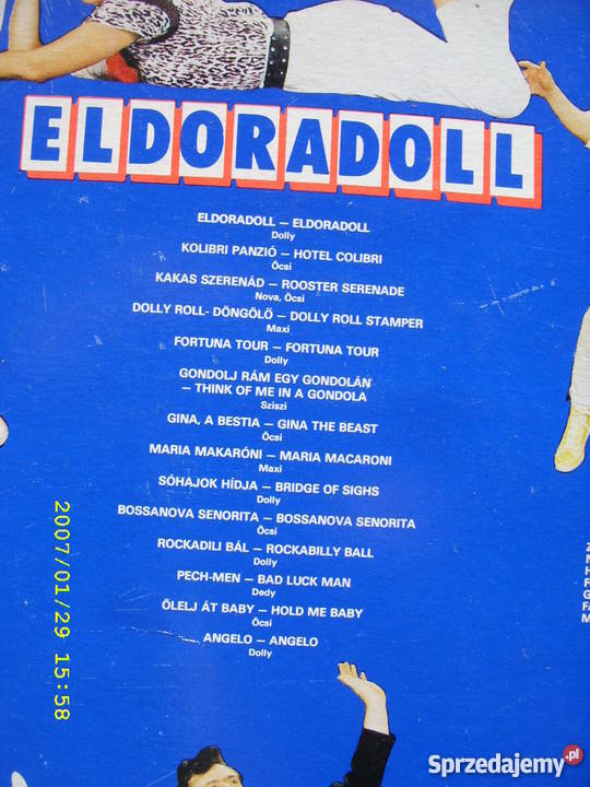 Pop LP ELDOROLL DOLLY ROLL Hungary dolnośląskie