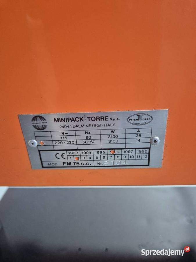 Zgrzewarka próżniowa Zwoleń