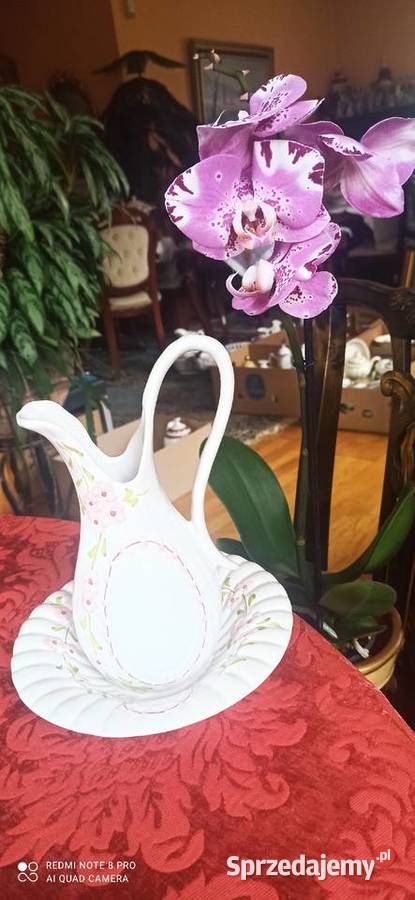 Dzbanek i miska komplet Porcelana i szkło Gdańsk