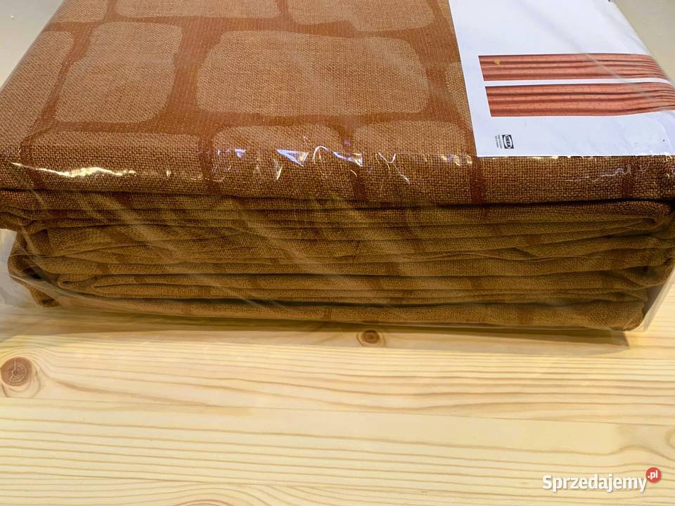 Ikea Lnnstvma zasłony zaciemniające para 145x300 czerwony Warszawa