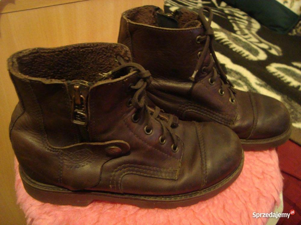 Buty ADVENTURE sznurowane brązowe Ostrołęka