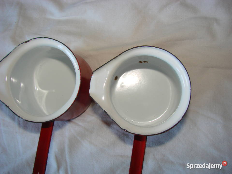 Silesia emaliowany tygielek PRL pomorskie Pruszcz Gdański