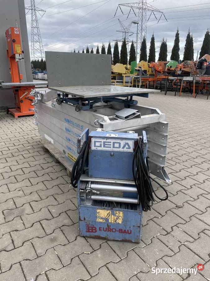 Winda dekarska Geda Lift Comfort 12m 108 Rok produkcji 2001 Ślesin