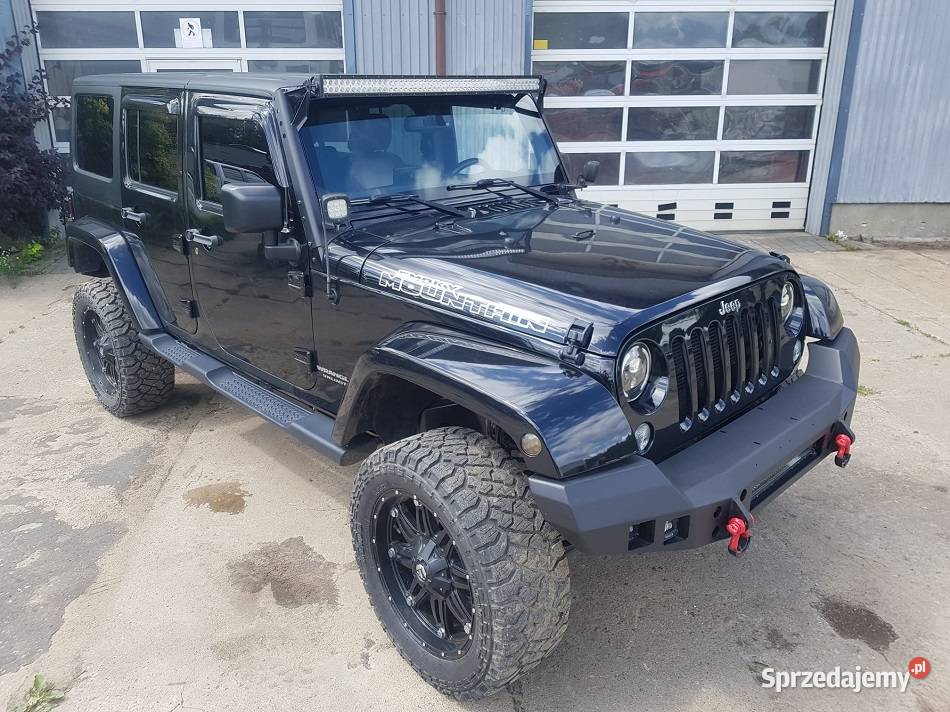Poszerzenia nadkola boczne Jeep Wrangler JK Mojusz