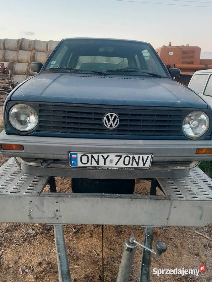 Golf 2 uszkodzony opolskie Wołczyn