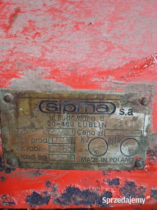 Prasa Kostka nieuszkodzony świętokrzyskie Pierocice sprzedam