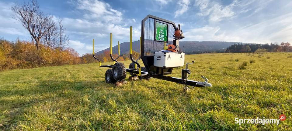 Przyczepa leśna do quada Limanowa