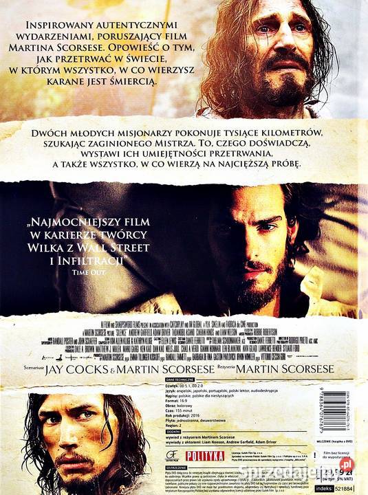 MILCZENIE LIAM NEESON DVD KS wielkopolskie Kalisz sprzedam