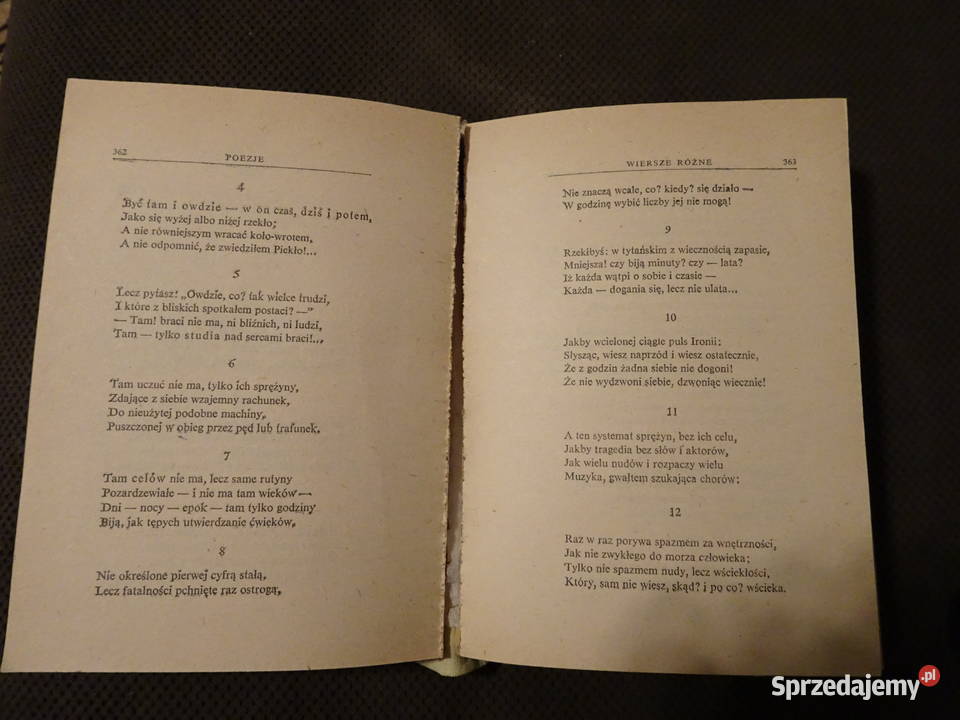 książka Poezje Cyprian Norwid Warszawa