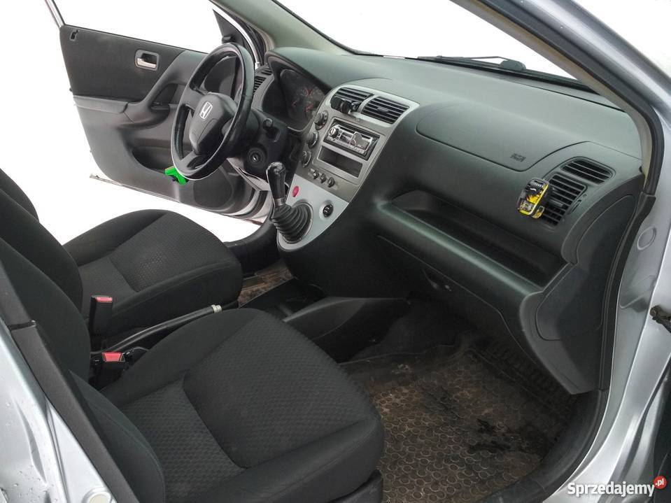 Honda Civic VII 16 5D 110 LPG łódzkie Bełchatów