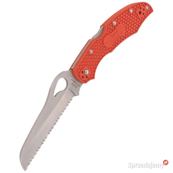 Nóż Spyderco Byrd Cara Cara Rescue 2 FRN Orange sprzedam