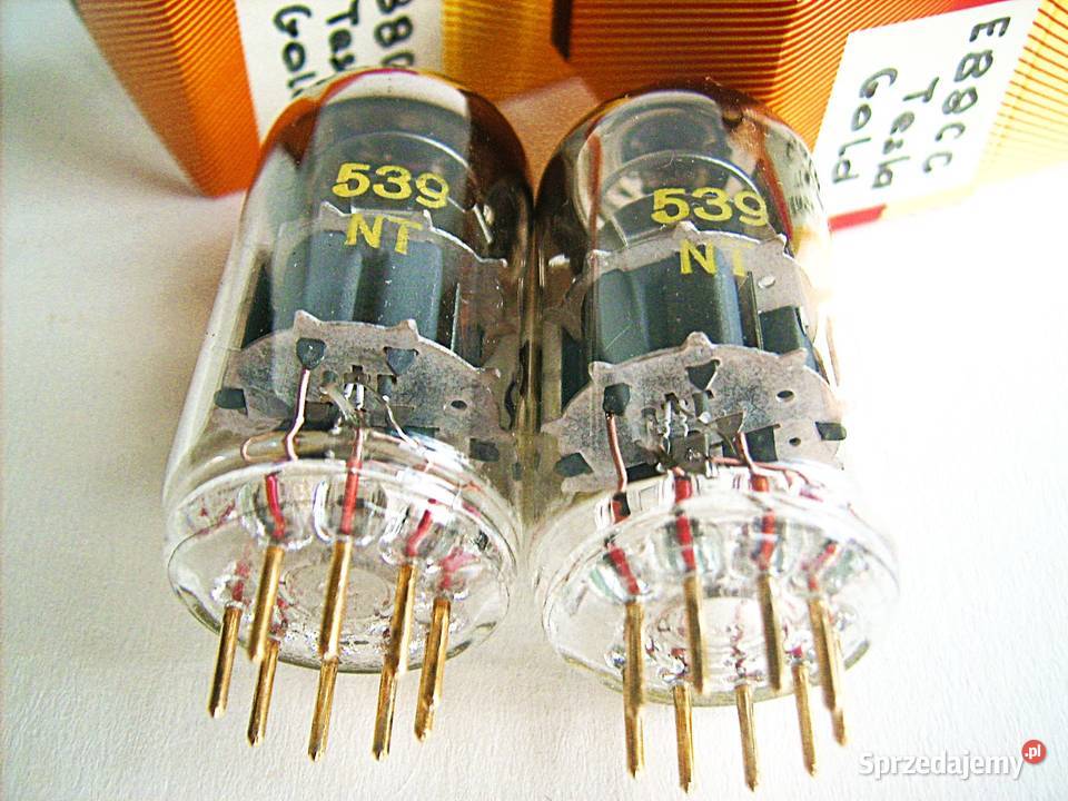 E88CC NOS TESLA GOLD PARA 1978 MOCNE Porąbka