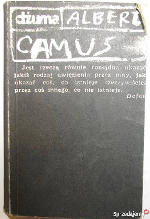 DŻUMA CAMUS ALBERT