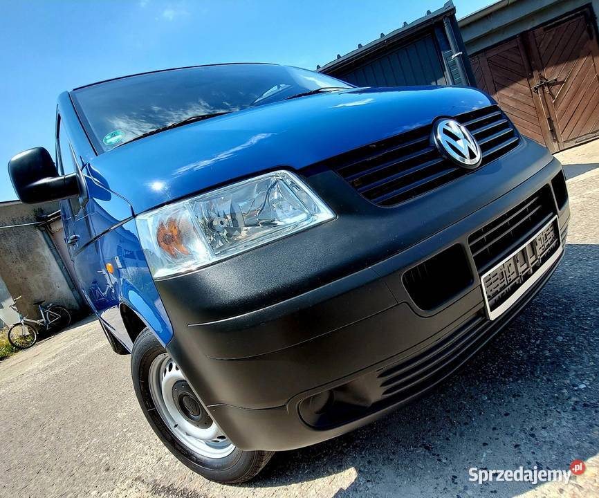 19 TDi KLIMA Elektryka HAK TRANSPORTER T5 nieuszkodzony Poznań sprzedam