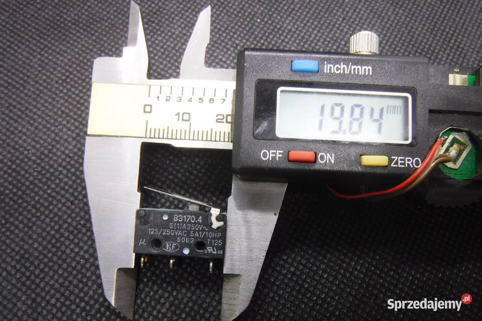 831704 Mikrołącznik wyłącznik Microswitch 5A Otwock