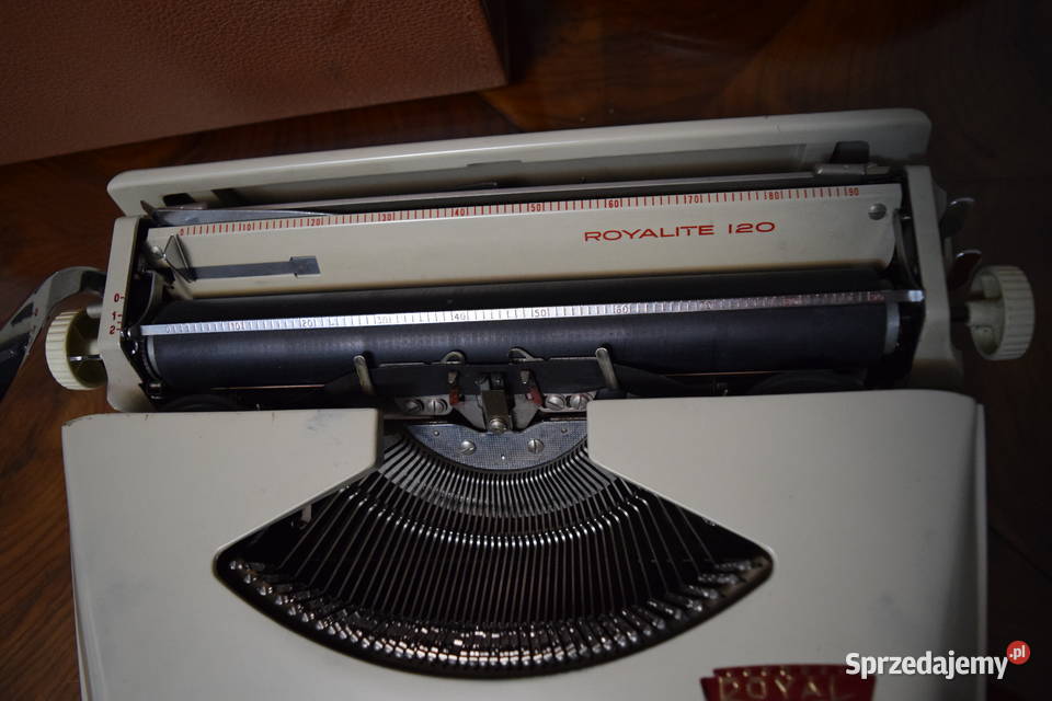 Unikatowa maszyna do pisania Royal Royalite 120 Piaseczno