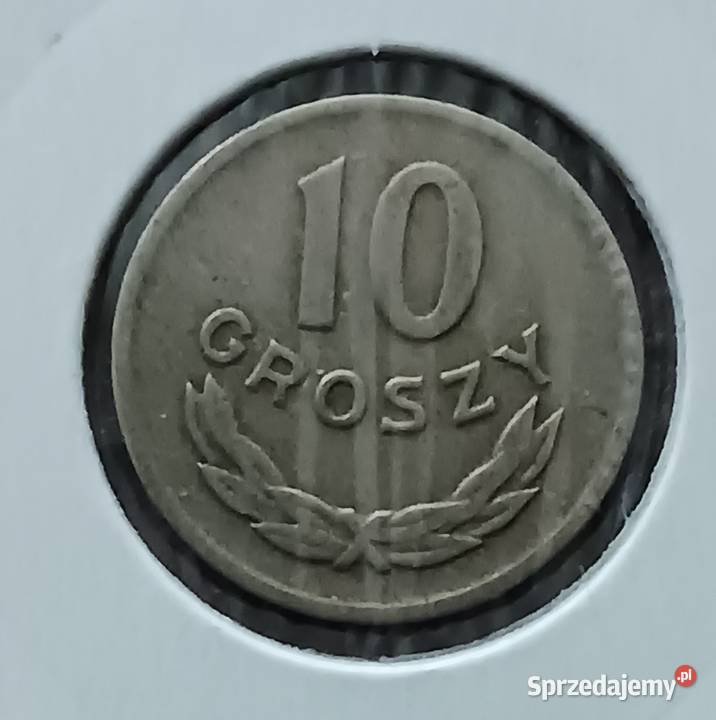 10 Groszy 1949 r CuNi wielkopolskie Konin