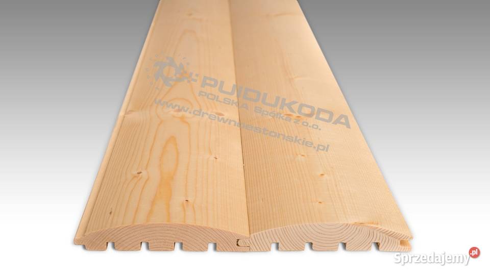 Deska elewacyjna LOGLAP 21x120 świerk Konin