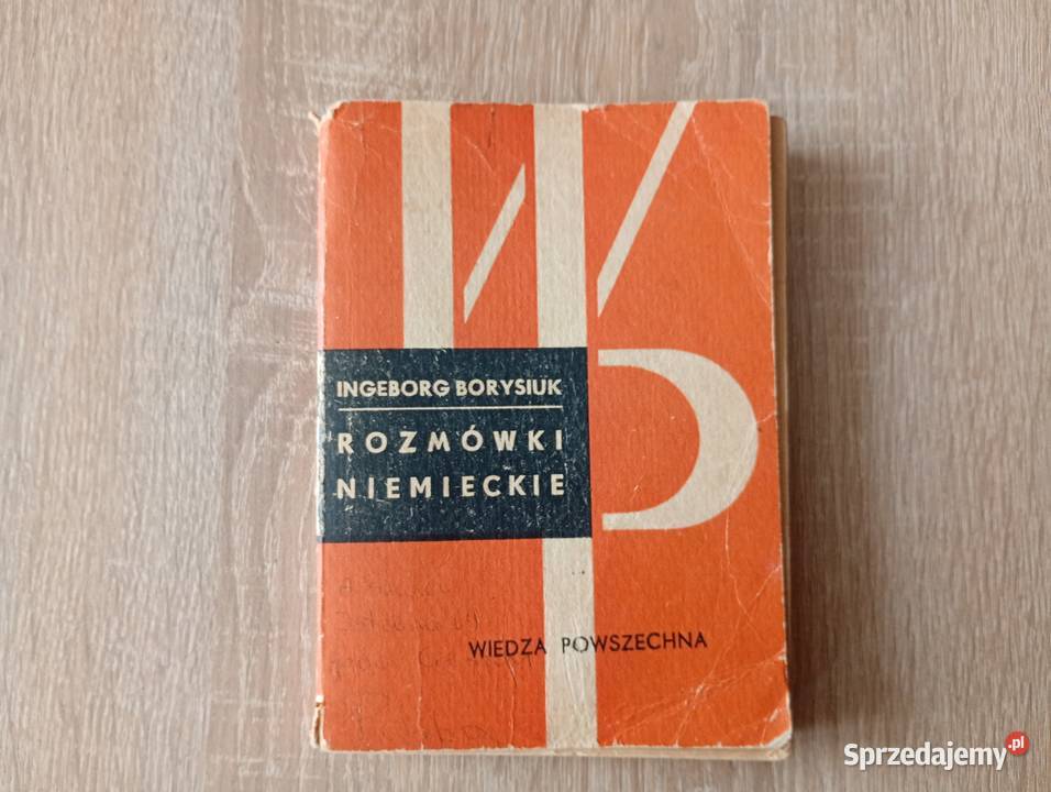 Rozmówki niemieckie 1973 Ingeborg Borysiuk Rok wydania 1973 Szczecin