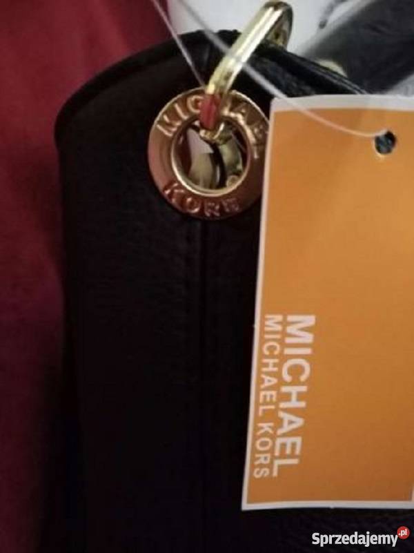 Torebka skórzana Michael Kors FULTON navy Warszawa