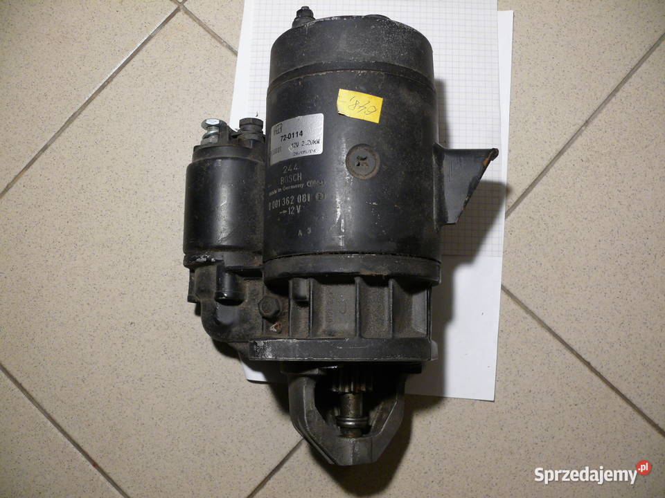 Rozrusznik Peugeot 505 Peugeot 604 układ elektryczny silnika Stary Sącz