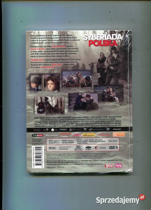 Syberiada polska Film DVD zachodniopomorskie Szczecin