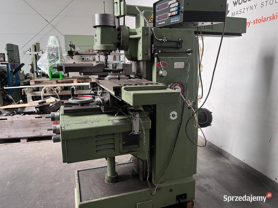 Frezarka do metalu Gualdoni E50 Produkcja Juszczyn