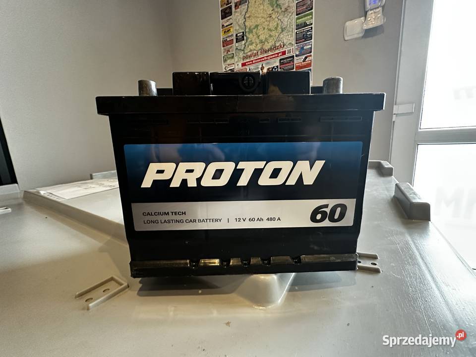 Akumulator 60Ah 480A Proton łódzkie Sieradz