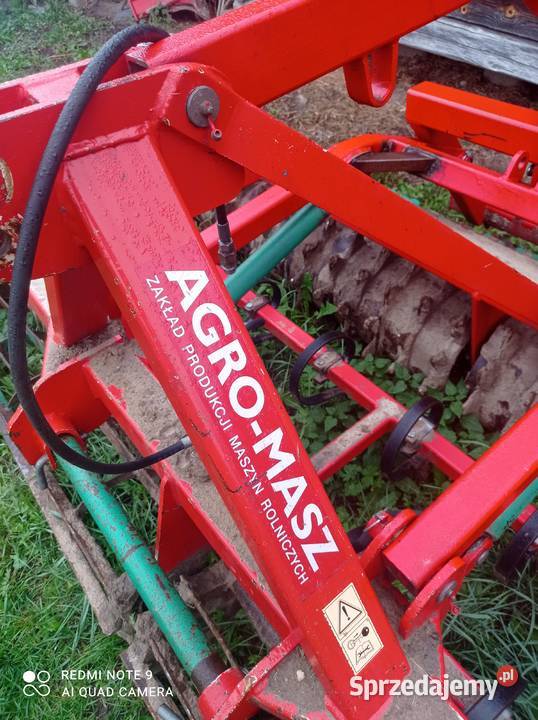 Agregat uprawowy bierny z Hydro pąkiem 3 m lubelskie sprzedam