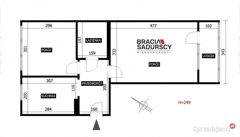 Do sprzedaży mieszkanie Kraków 383m2 2 pok 14334zł/m2
