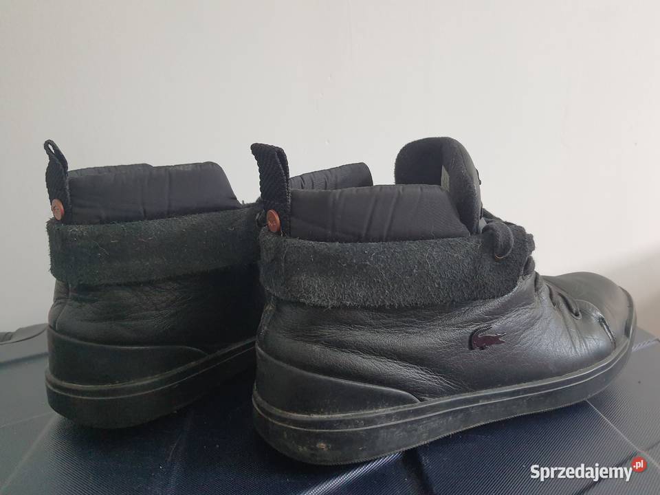 Lacoste buty czarne kostkę damskie rozmiar 39 Piaseczno