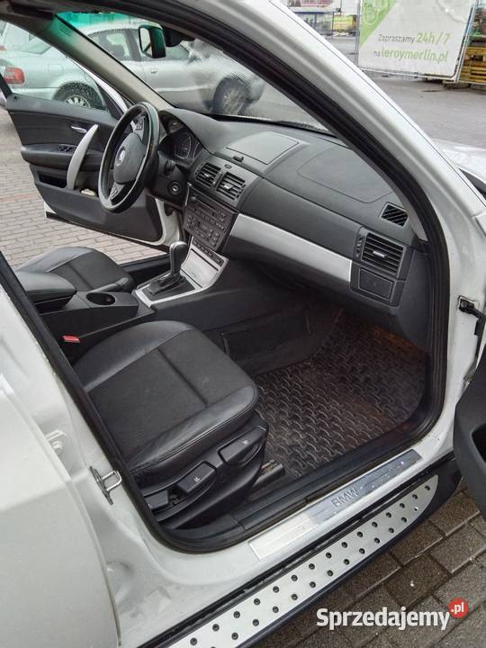 BMW X3 20 D X Driwe 2007r biały sprzedam