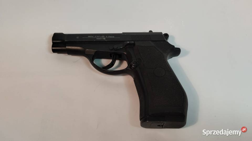 Pistolet na kulki stalowe CO2 replika Beretta Warszawa