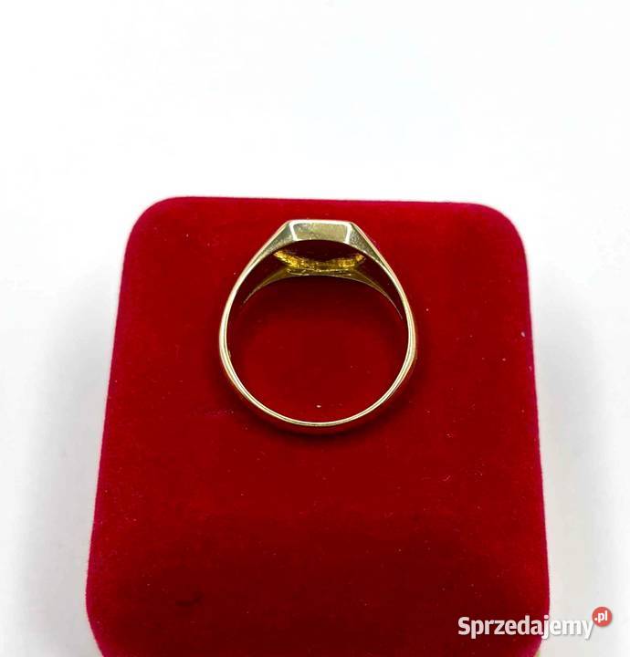 Nowy Złoty Nowy Pierścionek pr 585 R16