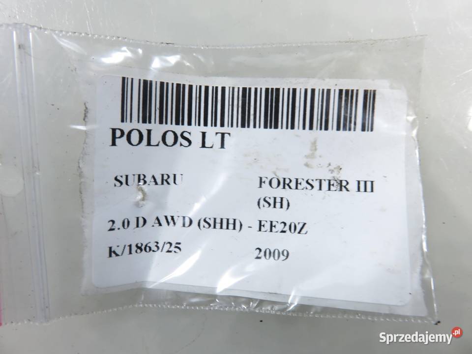 PÓŁOŚ LEWA TYLNA SUBARU FORESTER III 20 D AWD