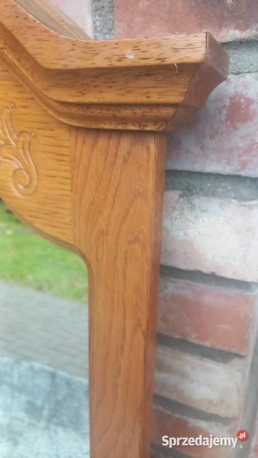 Lustro ścienne wiszące w drewnianej ramie 689 Dom i Ogród zachodniopomorskie Gawroniec