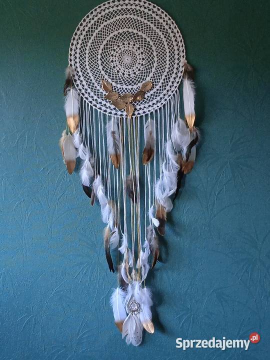 BIAŁO ZŁOTY ŁAPACZ SNÓW Piła