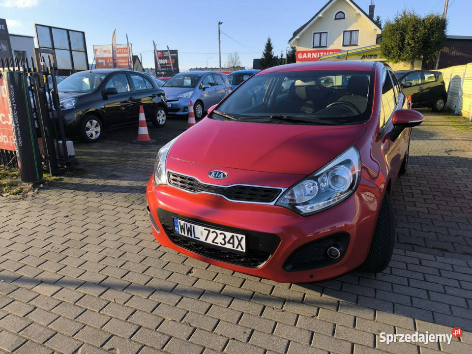 Kia Rio 14i 109 Klimatyzacja Kamera Navi III lubelskie Łuków