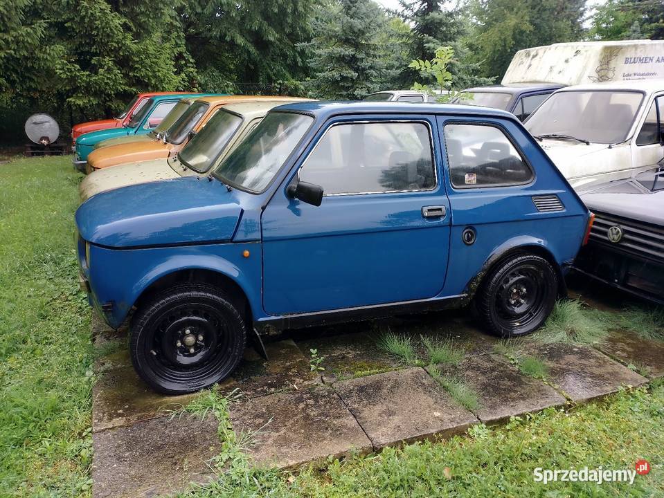 Fiat 126 p 1999 town niebieski 126 Jarosław