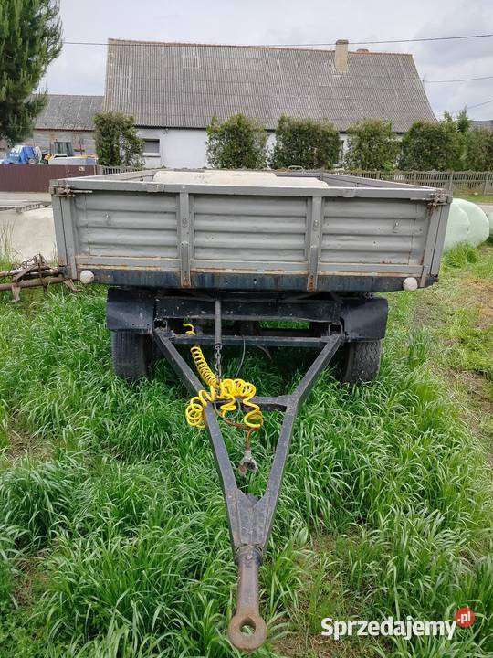 Sprzedam przyczepę d 50 dobra baza na platforme Wieczyn