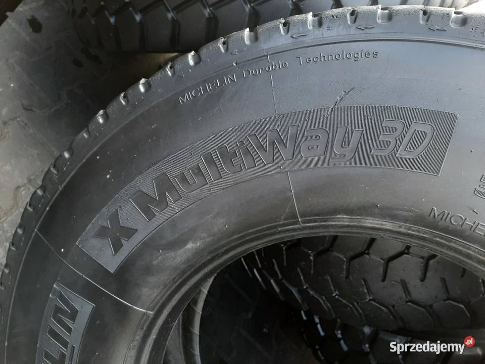 Opona używana ciężarowa 31580R225 MICHELIN 600 Zaścianki