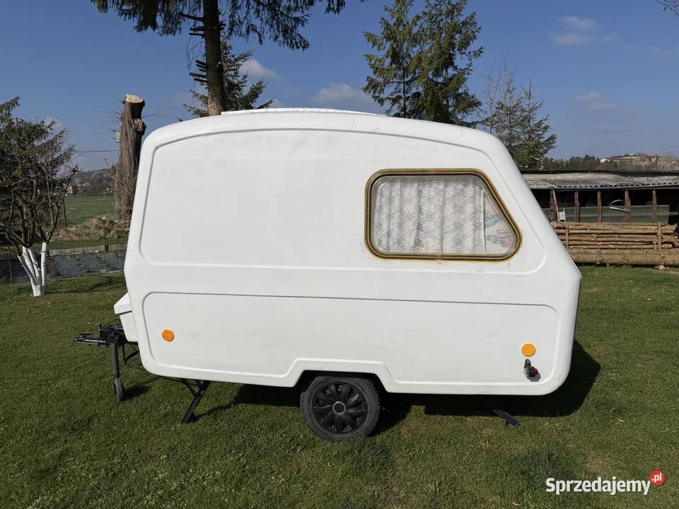 Przyczepa kempingowa Niewiadów N126E stan lekka Brzozów