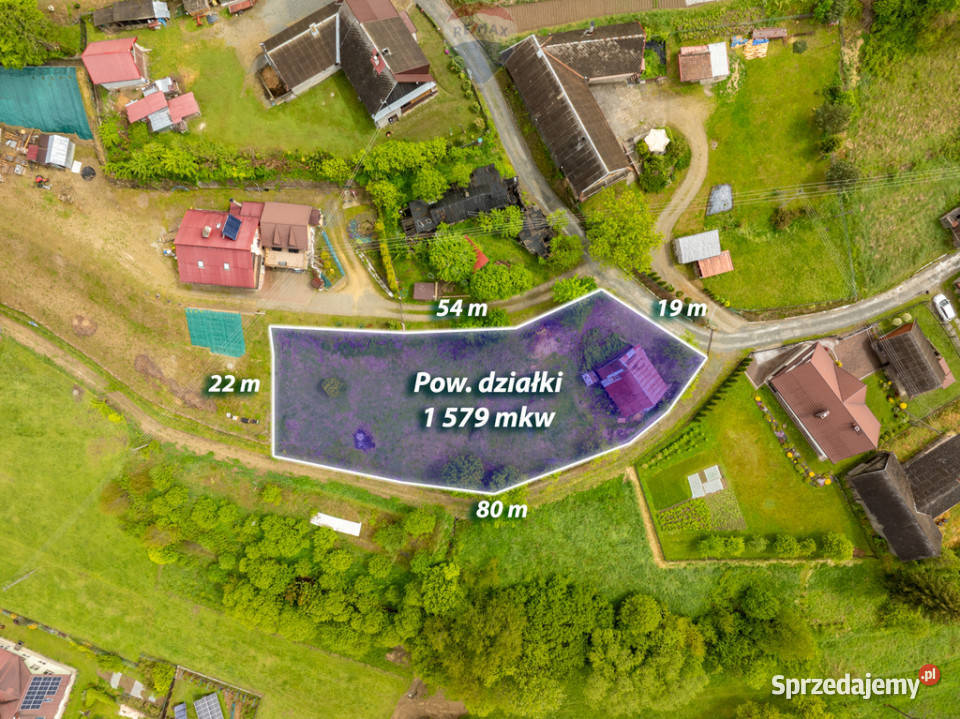 DZIAŁKA BUDOWLANA Z WIDOKIEM ŁĘTOWNIA Łętownia