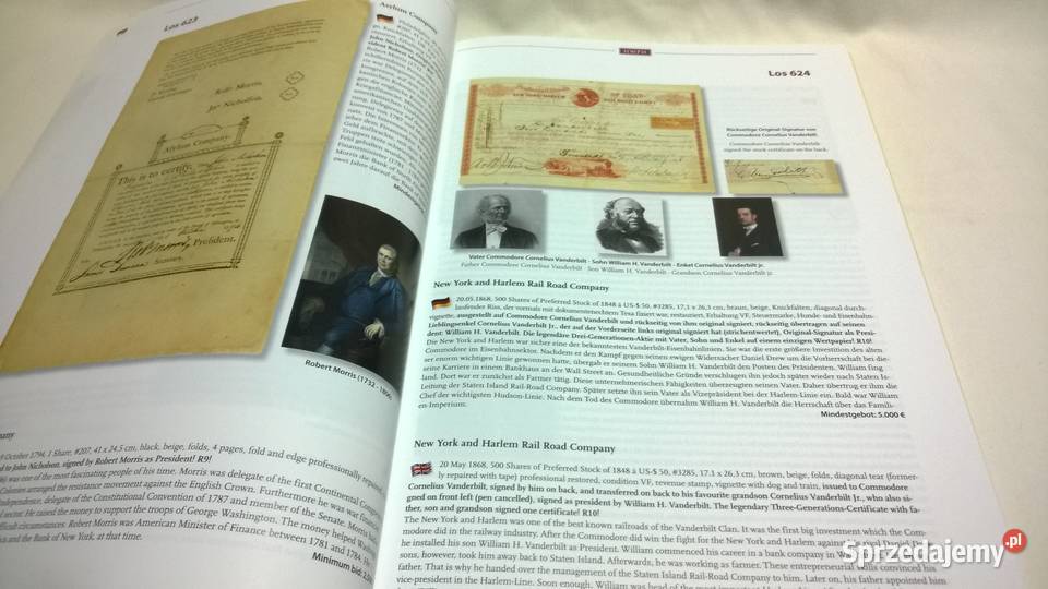 katalog aukcyjny papierów wartościowych 5054 Warszawa